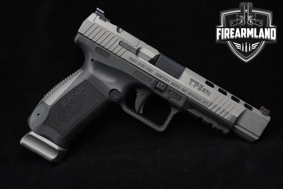 Canik TP9 SFx 9mm 5" Tungsten Gray Canik TP9SFX TP9-SFX +2 MAGS & ORIG CASE