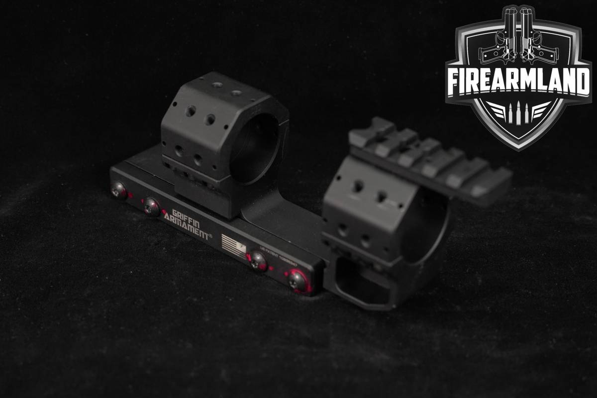Griffin Armament Lightweight GPM 30MM Cantilever Scope Mount G-P-M