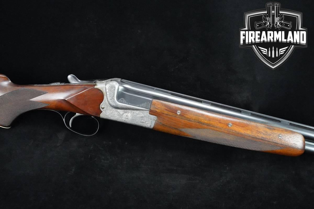 VINTAGE 1960's Merkel Model 201-E 12-Gauge 30" 201E Merkel-201-E ENGRAVED