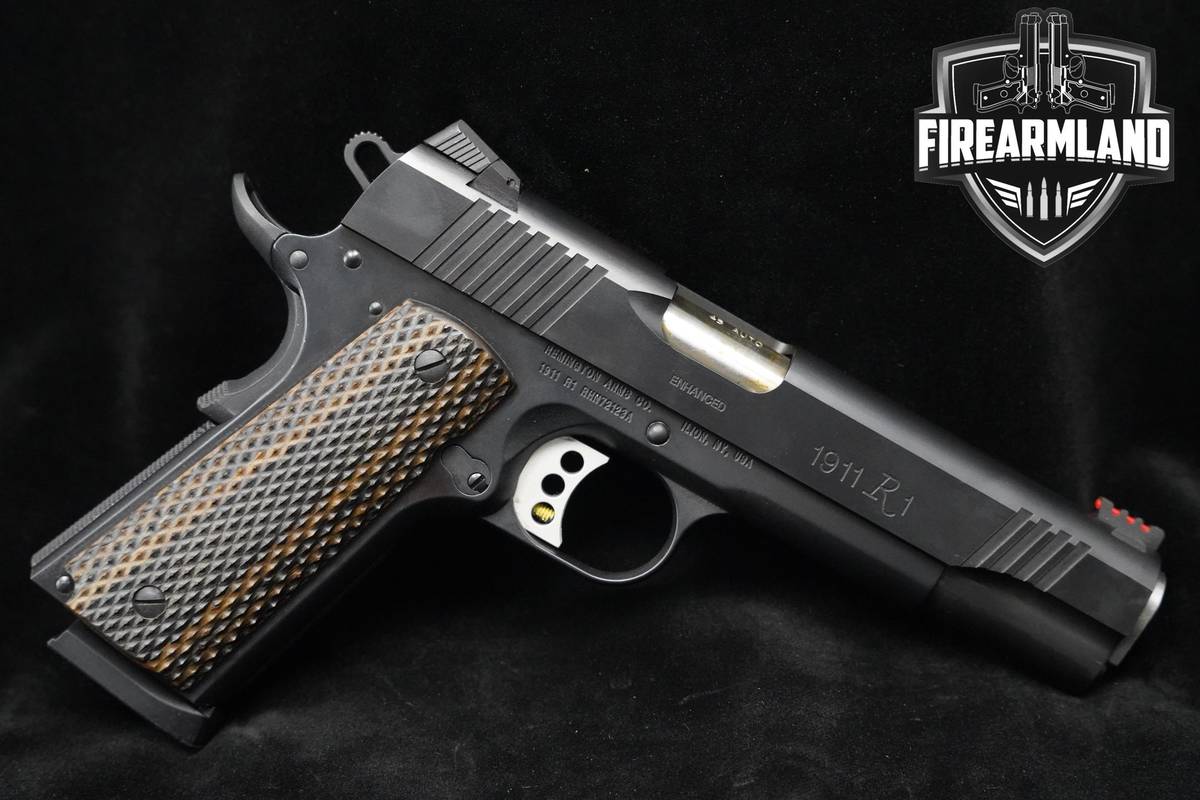 Remington 1911 R1 Enhanced 45 ACP 5" Remington-1911 R1 +2 MAGS & ORIG CASE