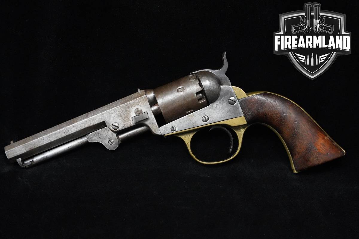 1863-64 CIVIL WAR Cooper Firearms Double Action Pocket Revolver .31 BPM 5"