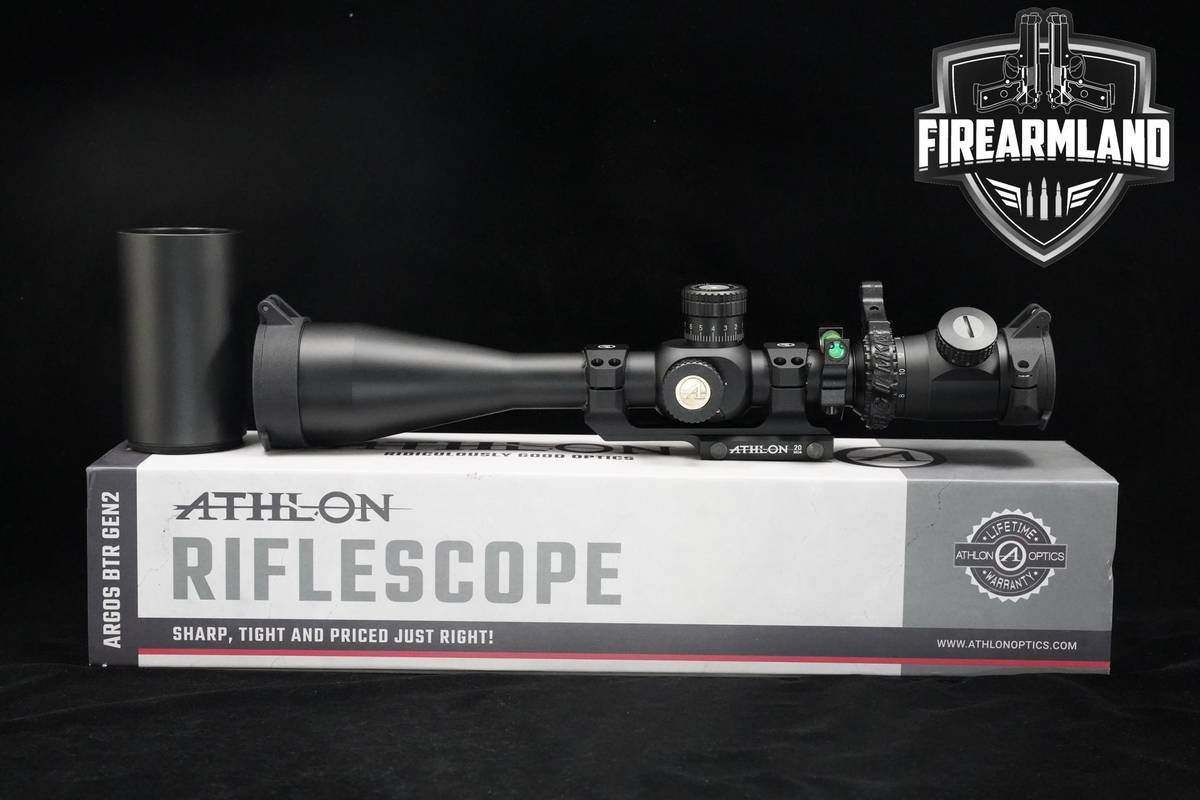 Athlon Optics Argos BTR Gen2 8-34x56 APLR2 FFP IR MOA Reticle Athlon OPTIC