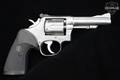 1977 Smith & Wesson (S&W) Model 67 K-38 Combat Masterpiece Stainless .38 Spl. Brushed Stainless in Good Condition Image 3