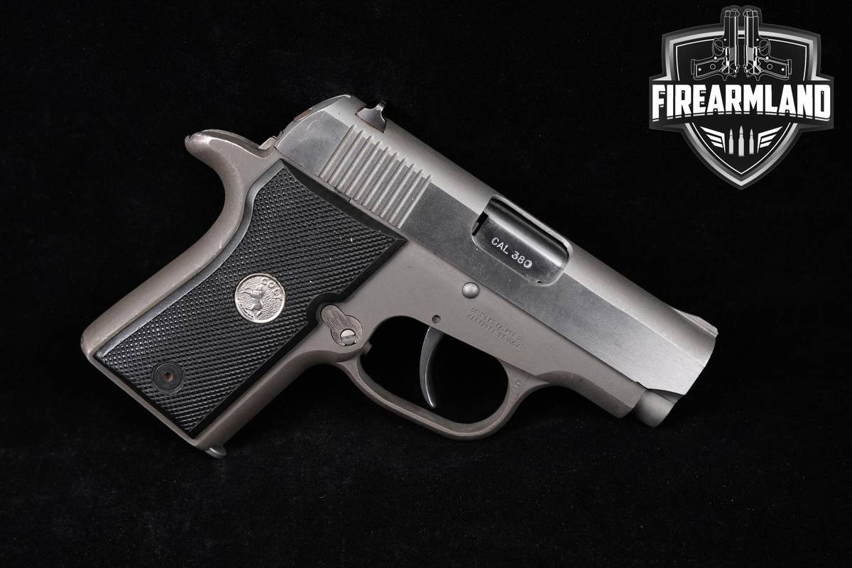DISCONTINUED 1997 Colt Pony Pocketlite 380 ACP 2.75" +2 MAGS & ORIG CASE