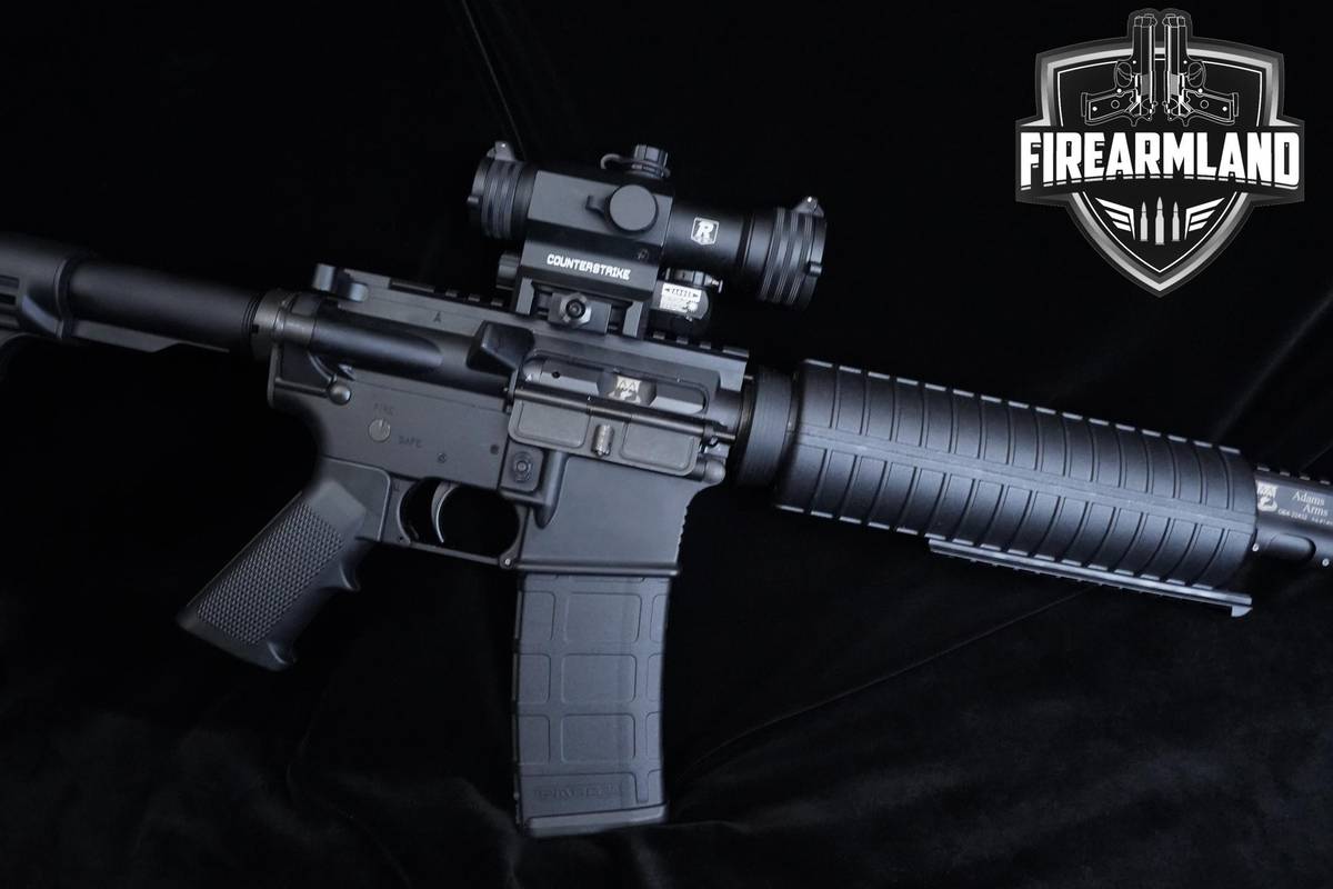 Adams Arms Model AA-15 5.56 NATO AR-15 AR15 AR 16" AA-15 AA15 2MAGS & OPTIC