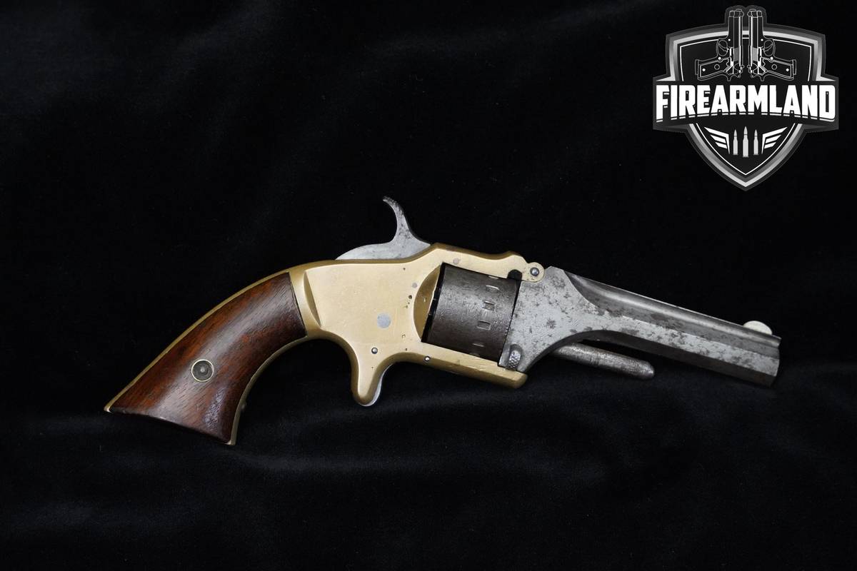 1873 American Standard Tool Co Pocket Revolver 22 S/L/LR 3.1" Brass