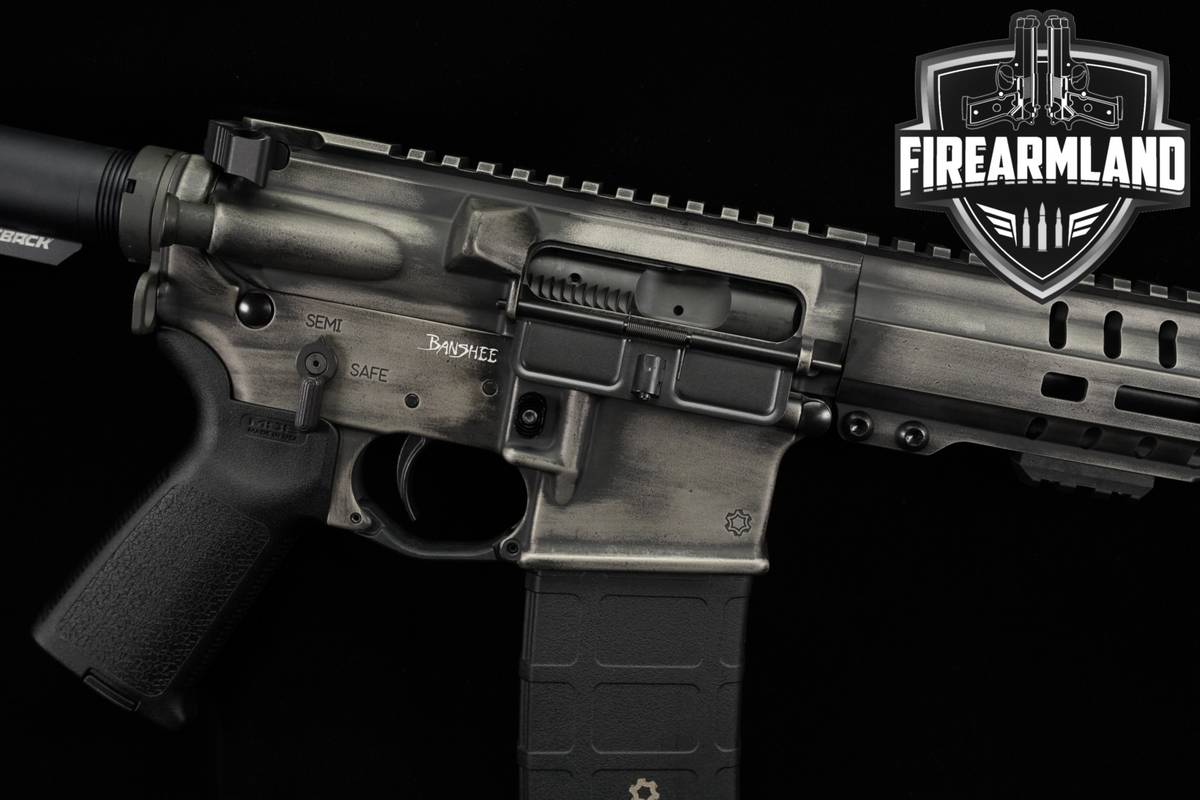 CMMG Mk4 Banshee 9mm AR-15 AR15 Distressed Grey/Black Mark 4 PDW +3 MAGS