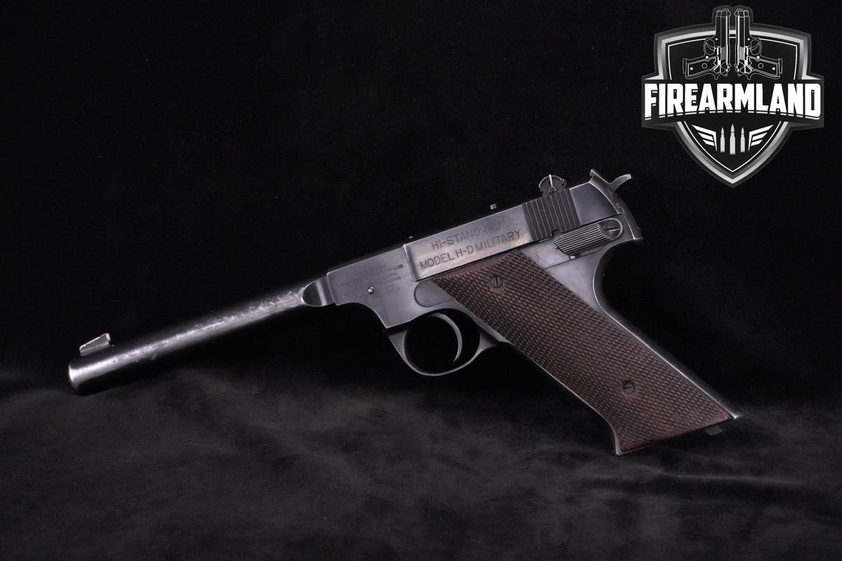 1947 High Standard H-D Military 22LR 6.7" Blued Hi-Standard H-D-Military