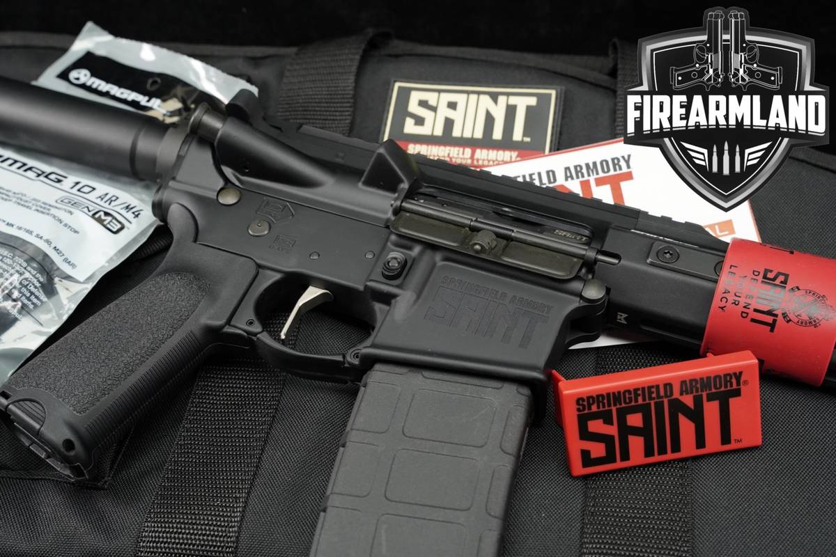 Springfield Armory SAINT Victor Pistol 5.56 NATO AR-15 AR15 8" ORIG CASE
