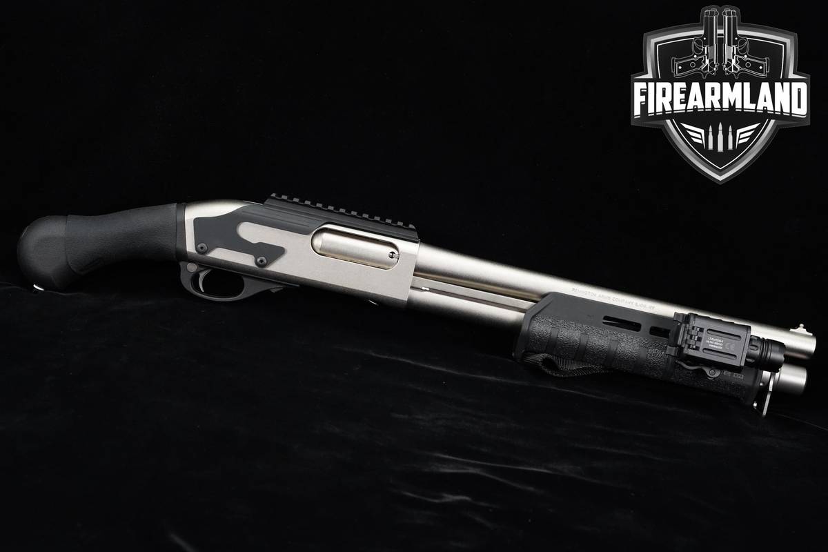 Remington Model 870 Tac-14 Marine Magnum 12-Gauge 14" Electroless Nickel