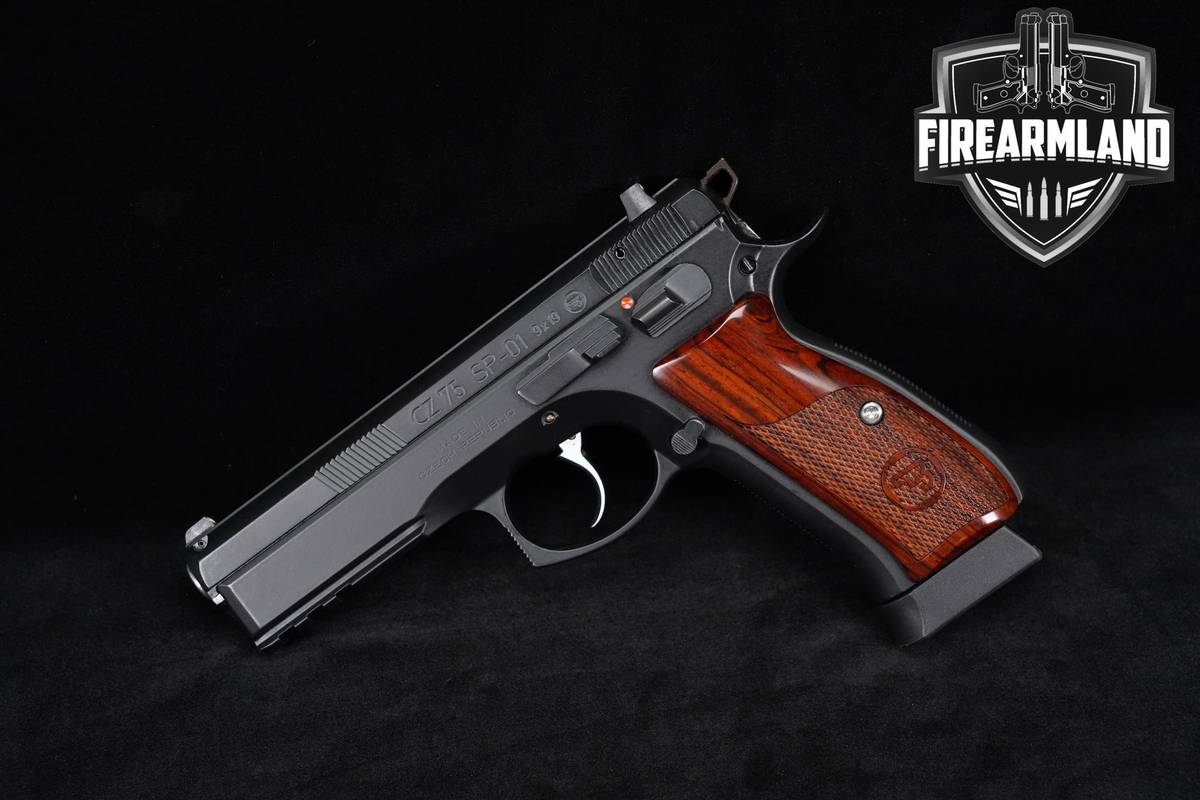 CZ 75 SP-01 SAO Cajun Gun Works 9mm SP01 Competition +2 MAGS & ORIG CASE