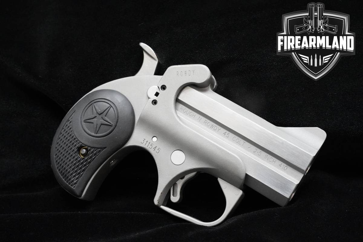 Bond Arms Rowdy 45 LC/410 3" Stainless Steel Rowdy +ORIG BOX