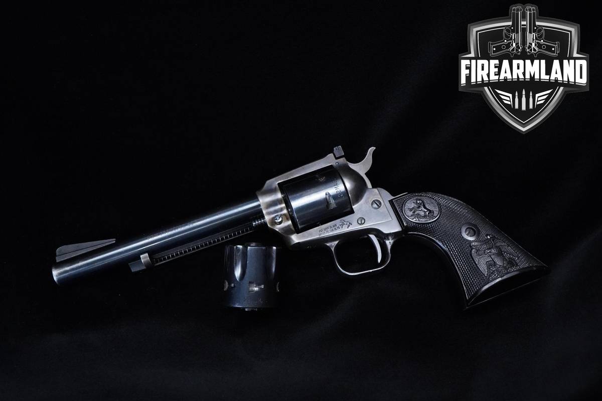 SIX-SHOOTER 1975 Colt New Frontier Convertible .22 Mag/LR 6" Colt