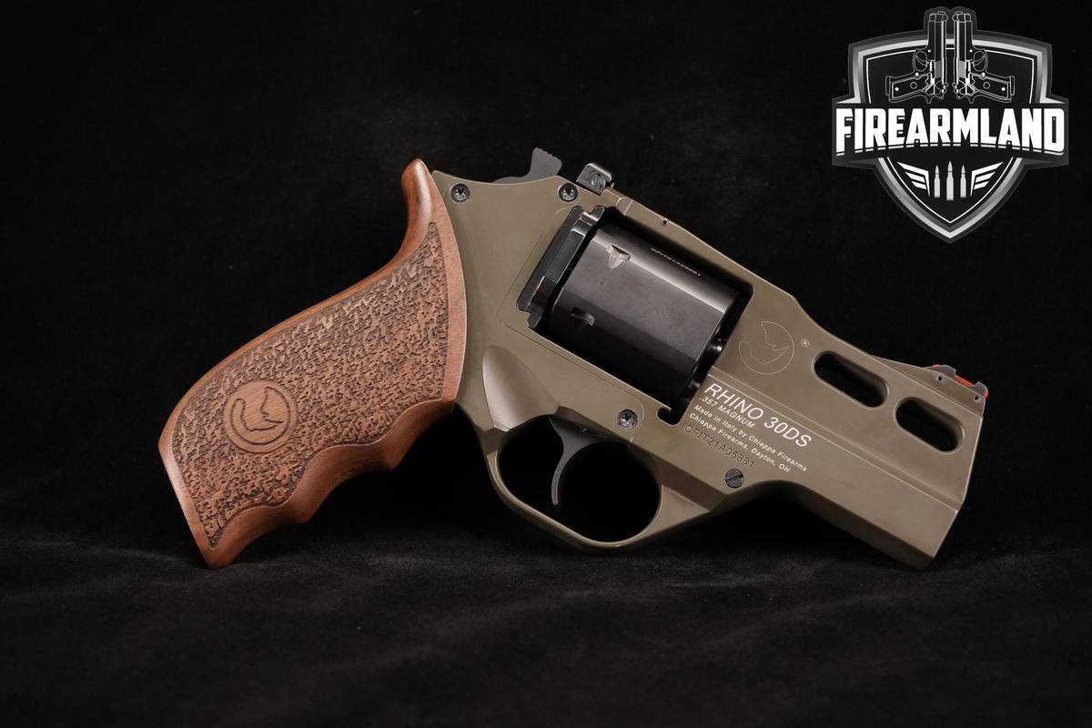 Chiappa Firearms Rhino 30DS Hunter 357 Magnum 3.0" OD Green 30 DS ORIG CASE