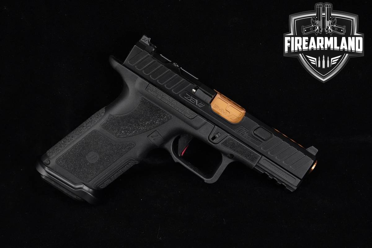 ZEV OZ9C V2 Elite Hyper Comp 9mm 4" Black DLC ZEV-OZ9C V2 OZ-9-C +ORIG CASE