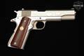 Colt Government Model Series 70; Ohio 175th Anniversary Commemorative (1978); 1 of 250; Custom Shop .45 ACP Two-Tone Silver in Very Good Condition Image 3