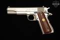 Colt Government Model Series 70; Ohio 175th Anniversary Commemorative (1978); 1 of 250; Custom Shop .45 ACP Two-Tone Silver in Very Good Condition Image 4