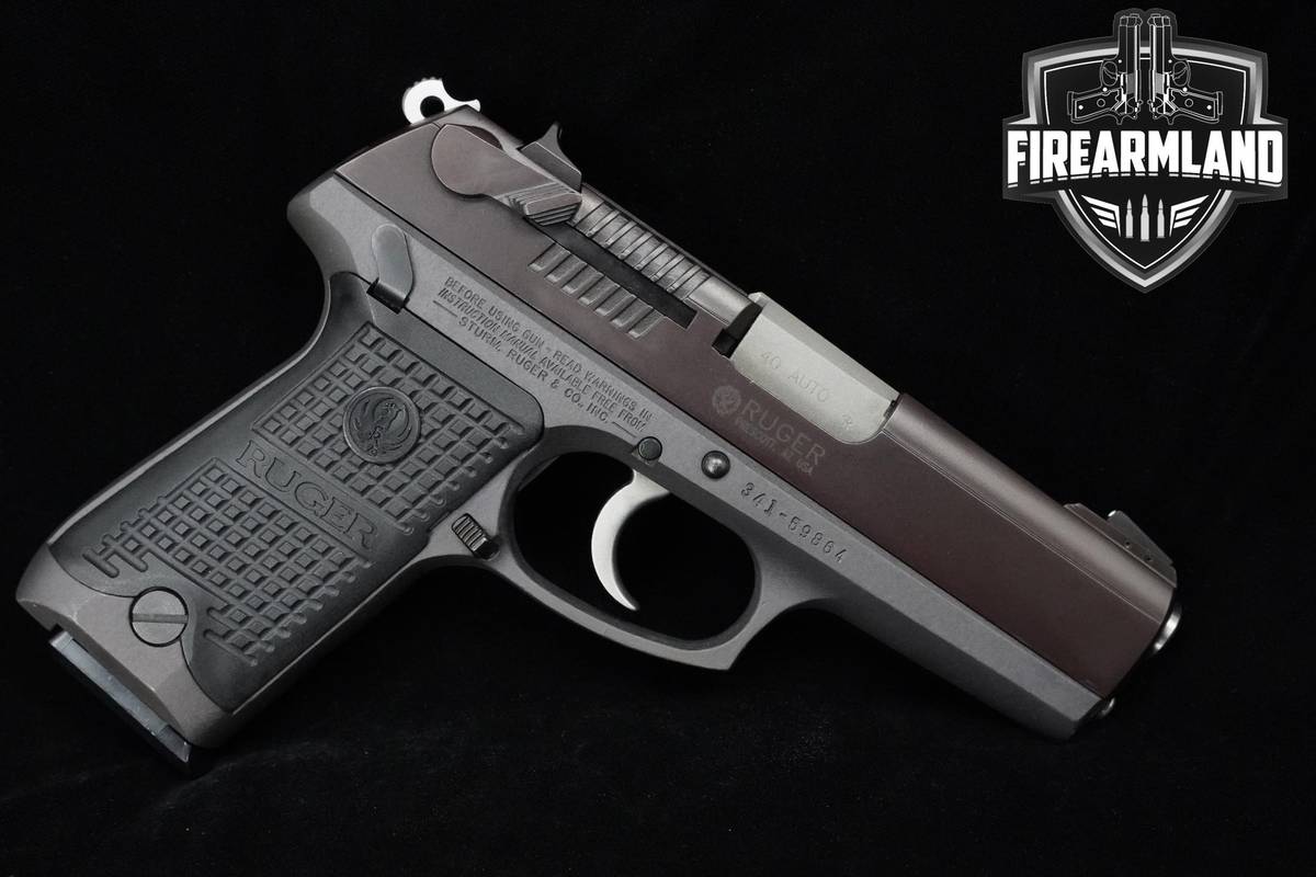 2009 Ruger P94 40 S&W 4.2" Two-Tone Sturm Ruger P-94 Decocker Model +2 MAGS