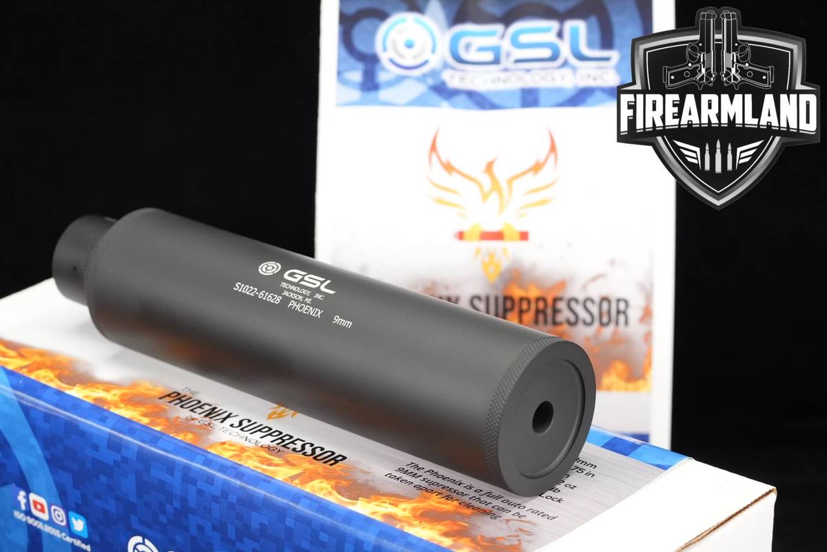 GSL Phoenix Suppressor 9mm Luger PHX +ORIG BOX
