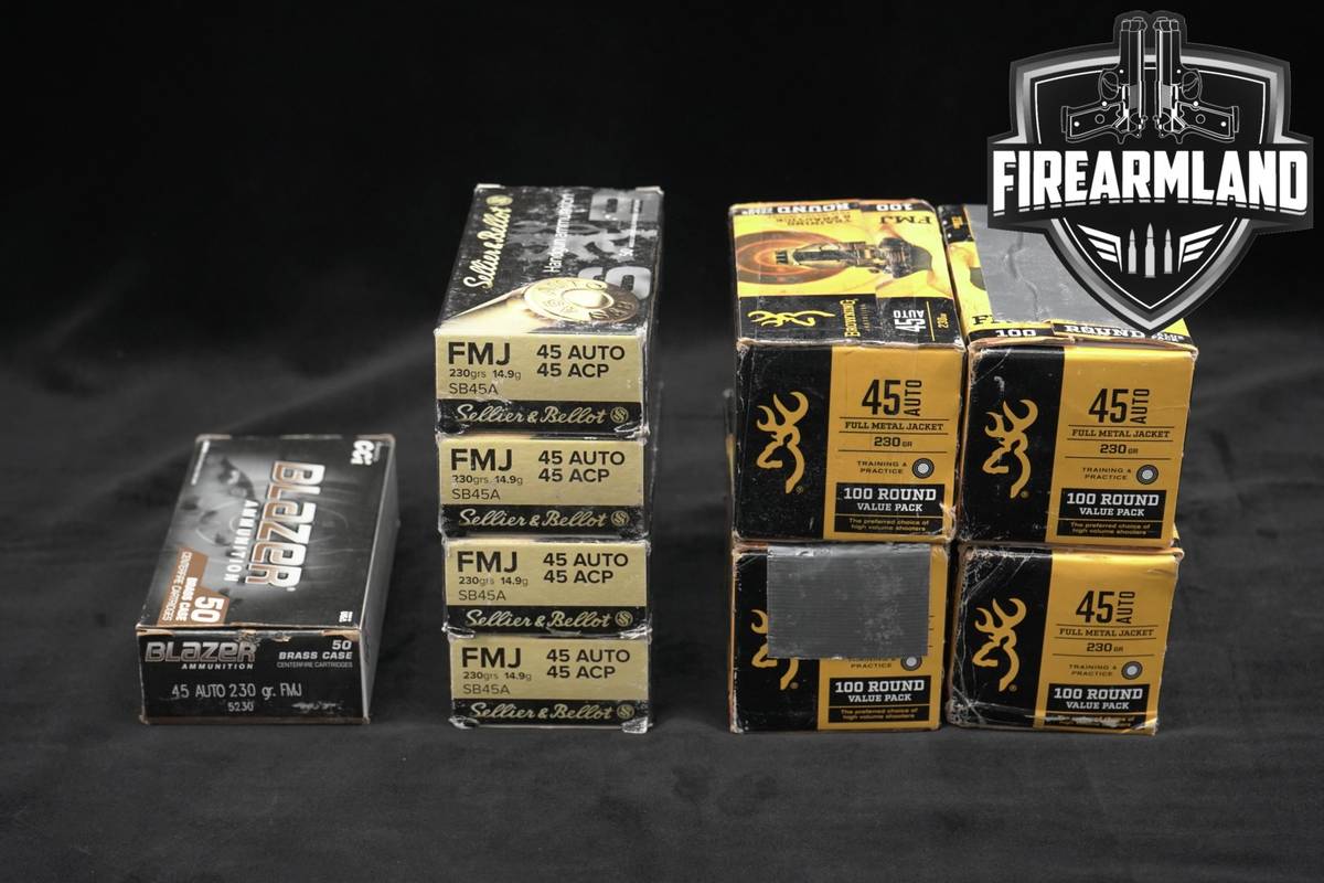650 RDS! 45 ACP Ammo 45ACP