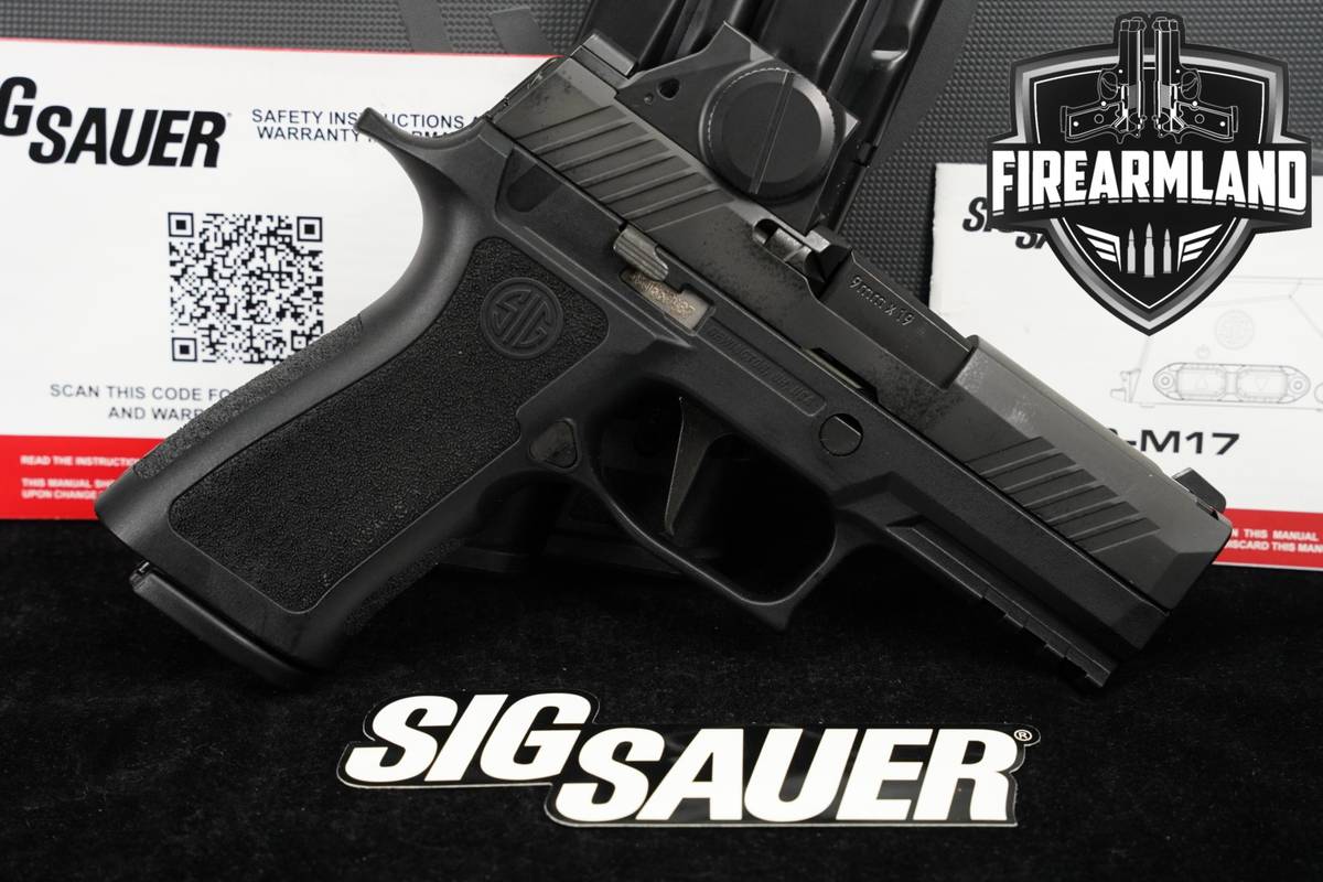 Sig Sauer P320-M18 Pro 9mm P 320 M 18 +3 MAGS, ORIG CASE, ROMEO-M17