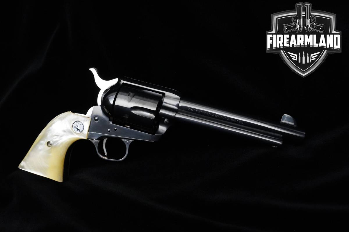 LIKE-NEW 1964 Colt Single Action Army Nevada Centennial 45 Colt 5.5" Blued