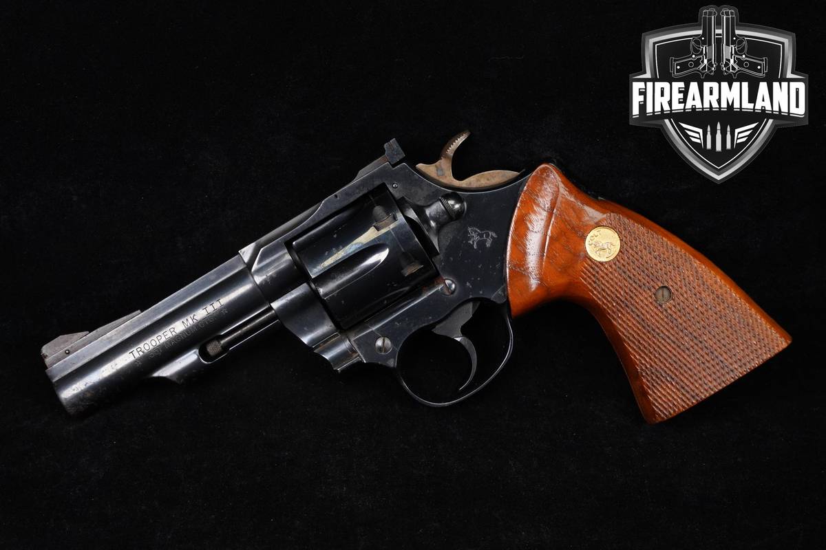 1977 Colt Trooper MK III 357 Magnum 4" Blued 357MAG MK3 DA/SA