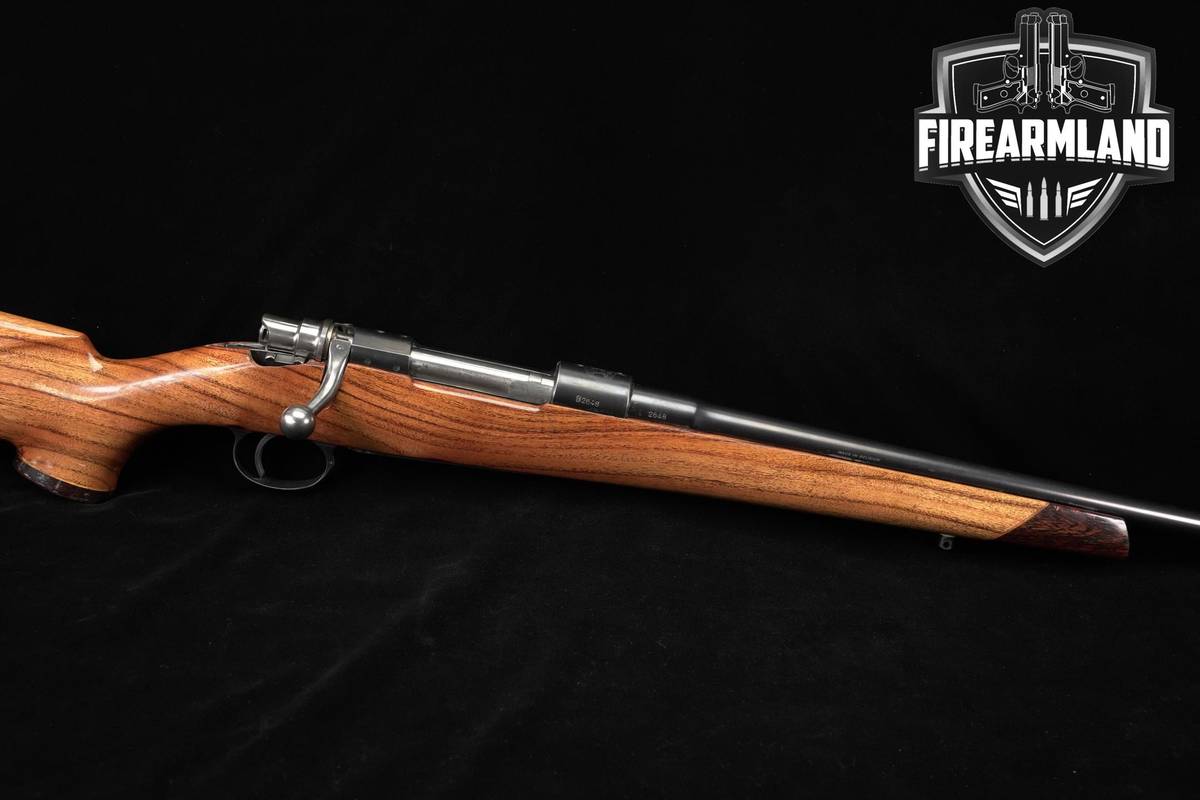 BELGIAN FN Mauser Sporter De Luxe Scroll-Engraved 300 H&H Magnum 24"