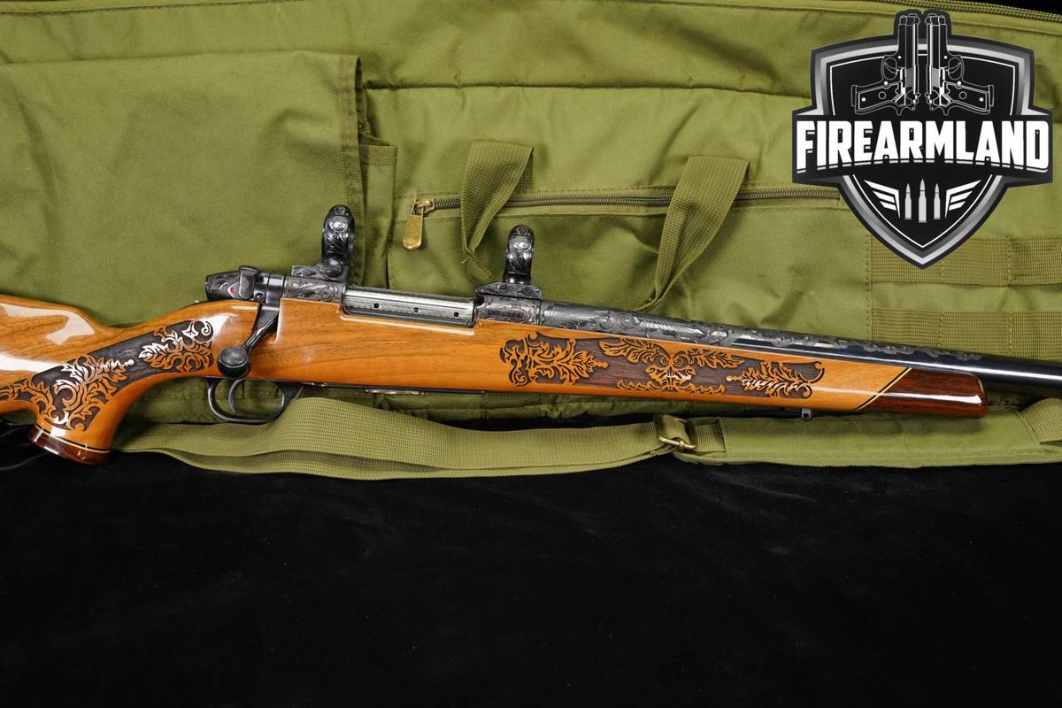 ENGRAVED Weatherby Mark V Lazermark 460 Wby Magnum 26" Blued Ported SAFARI
