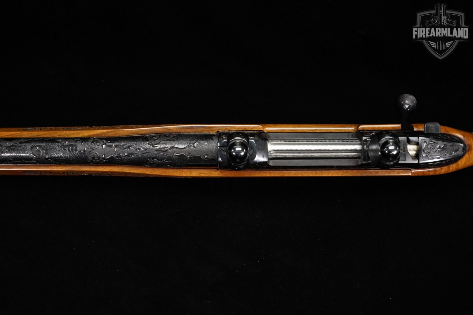 Engraved Weatherby Mark V Lazermark Safari .460 Wby Mag 26