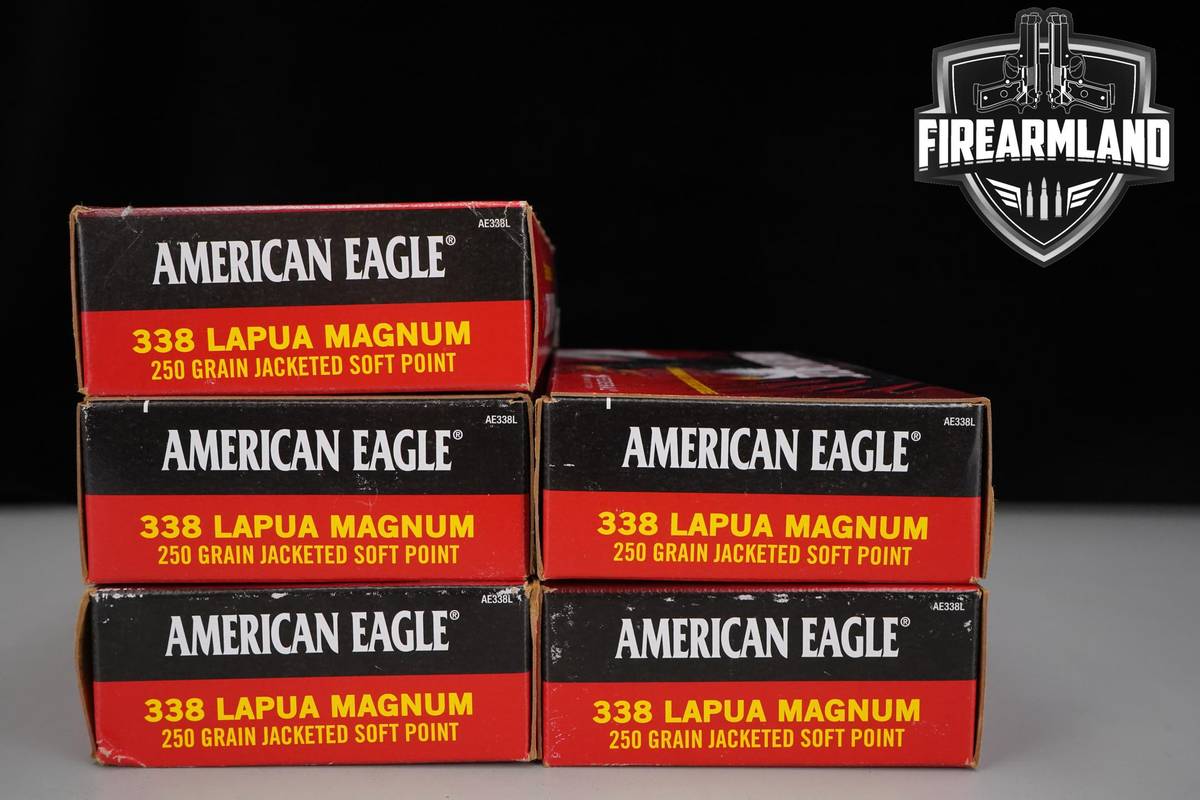 100 RDS! 338 Lapua Magnum Ammo