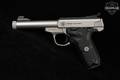 Smith & Wesson (S&W) SW22 Victory Threaded Barrel .22 LR Stainless in Excellent Condition Image 5