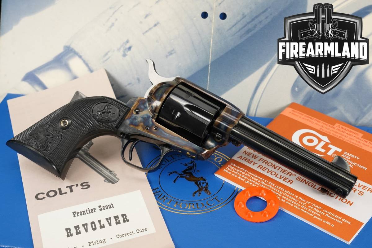 Colt Single Action Army 3rd Generation 45Colt 4.75" +ORIG BOX
