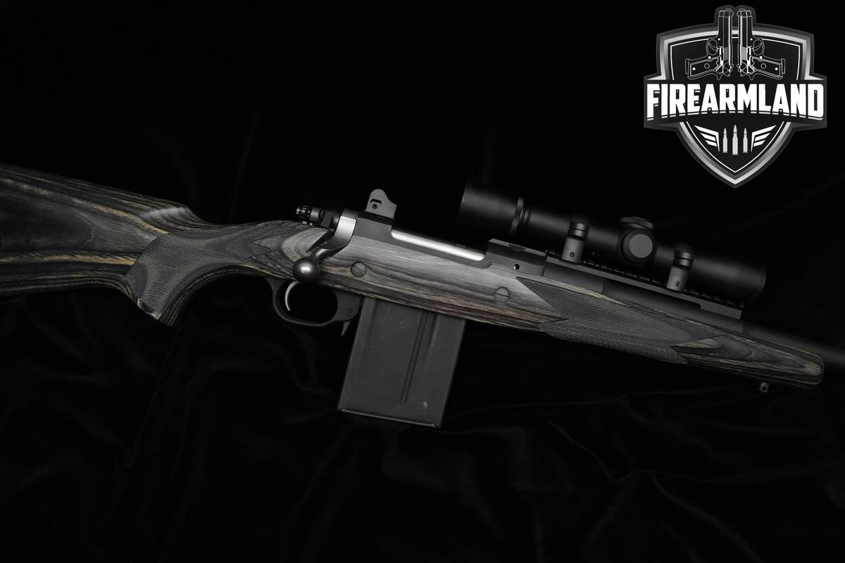 Ruger M77 Gunsite Scout 308 Win 16.1" Ruger M-77 +4 MAGS & OPTIC
