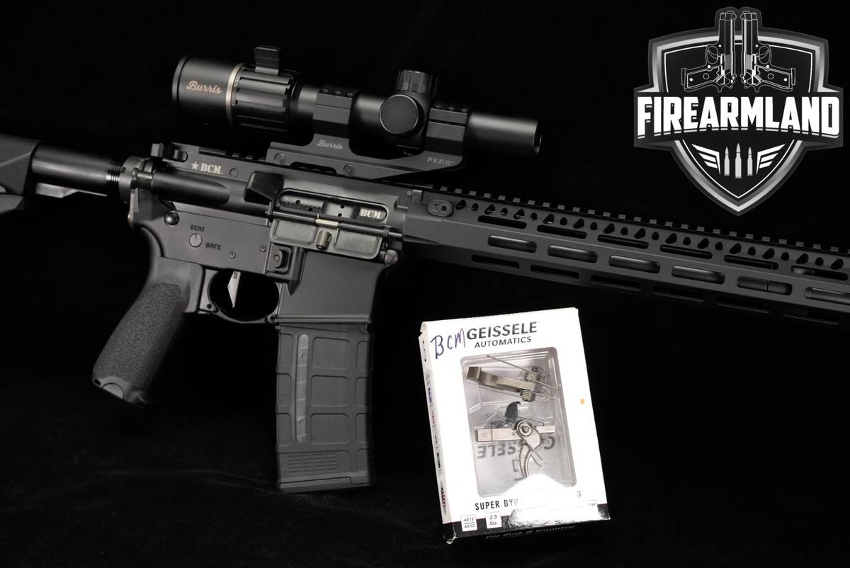 Bravo Company BCM-4 BCM4 MCMR-13 5.56 NATO AR-15 AR15 +BURRIS SCOPE