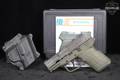Kel-Tec PF-9 9mm Luger Two-Tone Silver & OD Green in Fair Condition Image 2