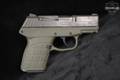 Kel-Tec PF-9 9mm Luger Two-Tone Silver & OD Green in Fair Condition Image 4