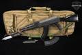 Ling Hua Factory AKS SEMI-AUTO Clayco Sports import 7.62x39 Blued & Wood in Good Condition Image 3
