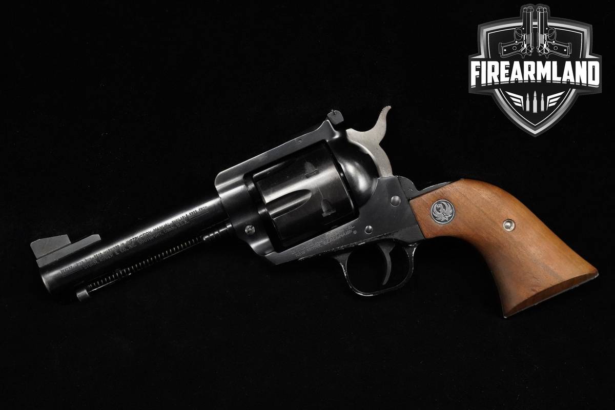 1986 Ruger New Model Blackhawk 357 Magnum 4.62" Blued Ruger-Blackhawk