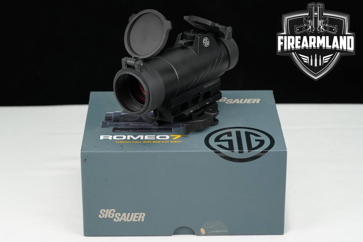 Sig Sauer ROMEO7 1x30mm 2 MOA Red Dot ROMEO-7