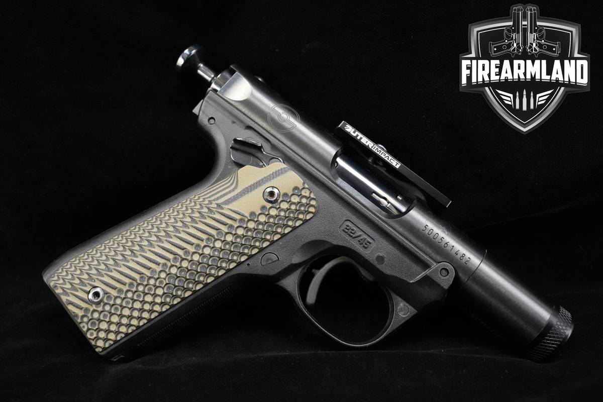Ruger MARK IV 22/45 Tactical Silencer Shop Exclusive 22LR Ruger +ORIG CASE
