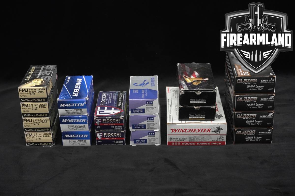 1100 RDS! 9mm Ammo 9-mm