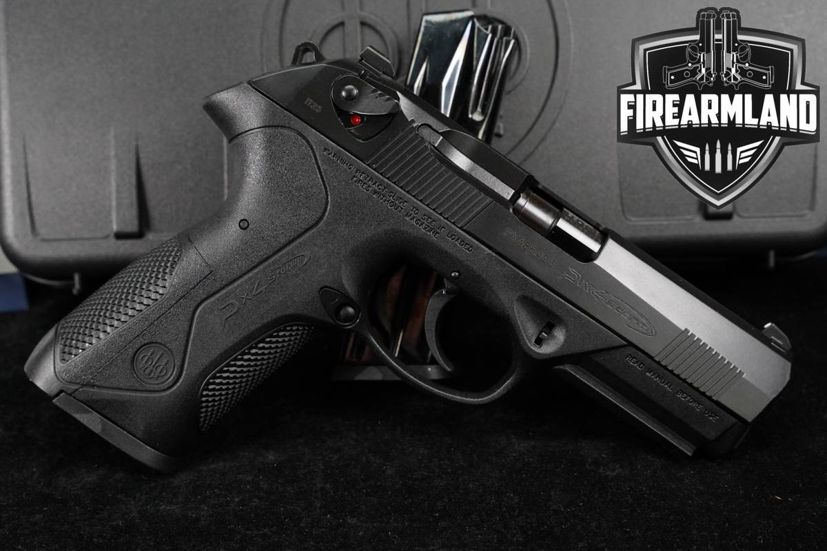 Beretta Px4 Storm Full Size, Type F 9mm PX-4 +6 MAGS & ORIG CASE