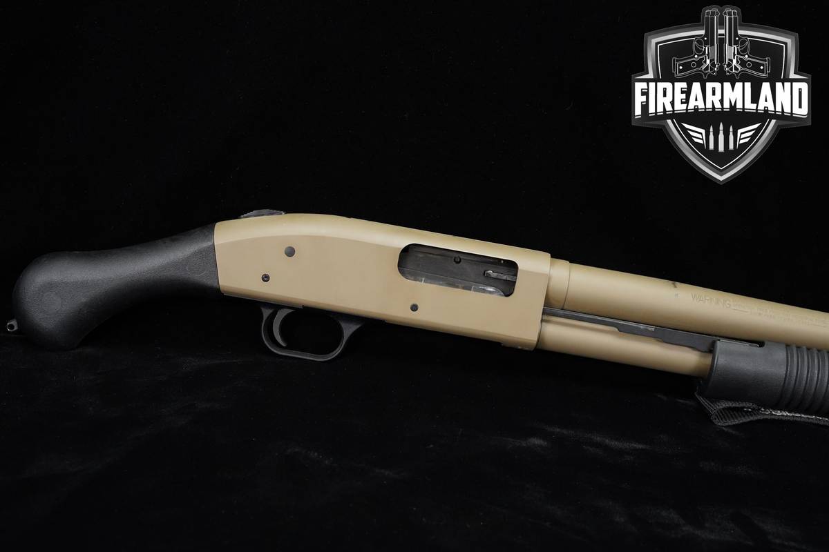 Mossberg 590 Shockwave Flat Dark Earth 12-Gauge 14.375" FDE M590
