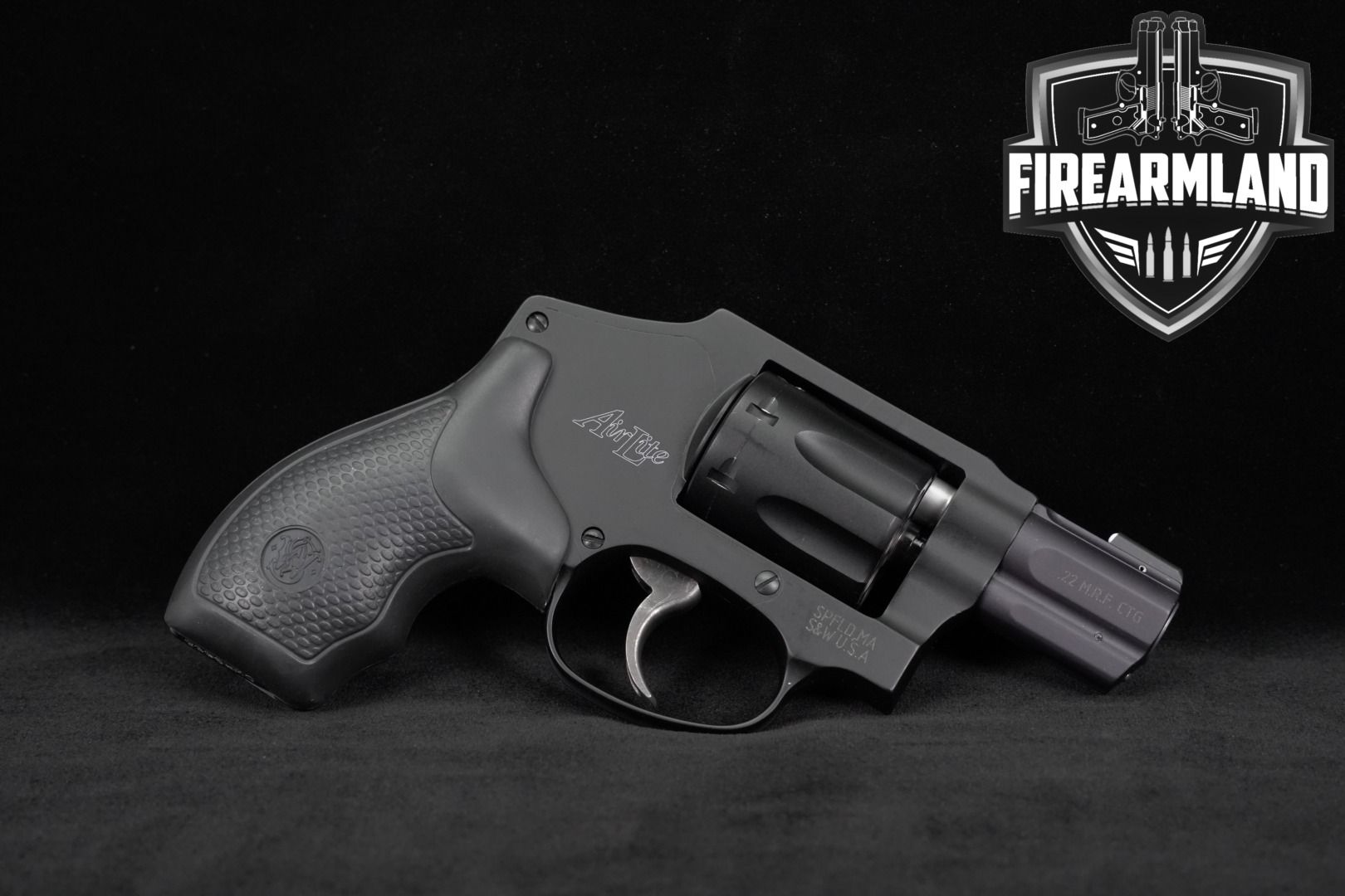 Snub Nose Smith & Wesson Model 351C AirLite .22 WMR 1.875
