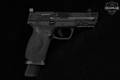 Smith & Wesson (S&W) M&P9 M2.0 Performance Center Full-Size Carry Comp 9mm Luger Two-Tone Grey & Black in Very Good Condition Image 5