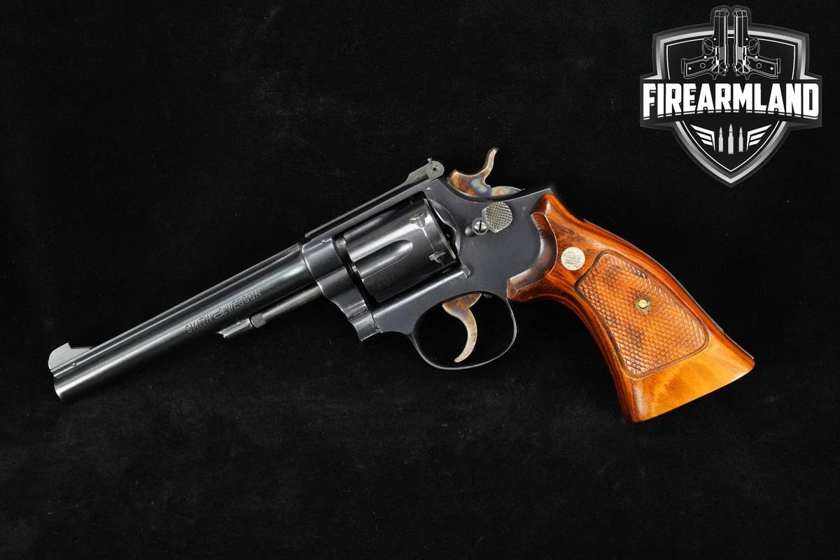 VINTAGE 1948 Smith & Wesson K-22 Masterpiece Pre-Model 17 22LR 6" S&W K22