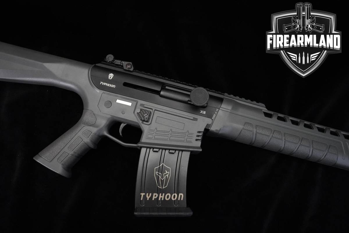 Typhoon Defense Model XII 12-Gauge 18.5" Two-Tone Typhoon-Defense XII 3MAGS