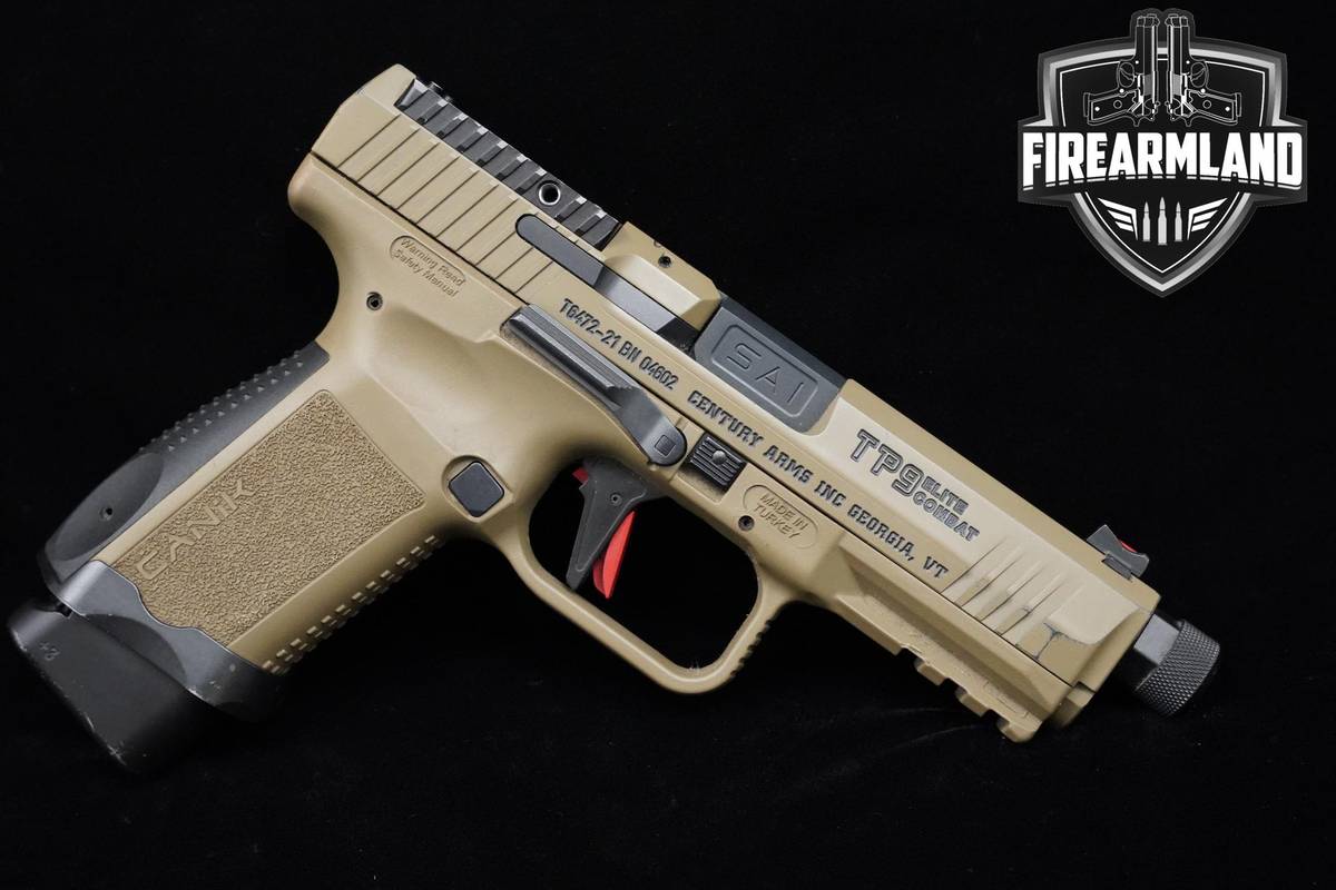 Canik TP9 Elite Combat THREADED 9mm CERAKOTE Canik TP-9 Elite-Combat