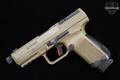 Canik TP9 Elite Combat 9mm Luger (9x19 Para) Coyote Tan Cerakote in Very Good Condition Image 2
